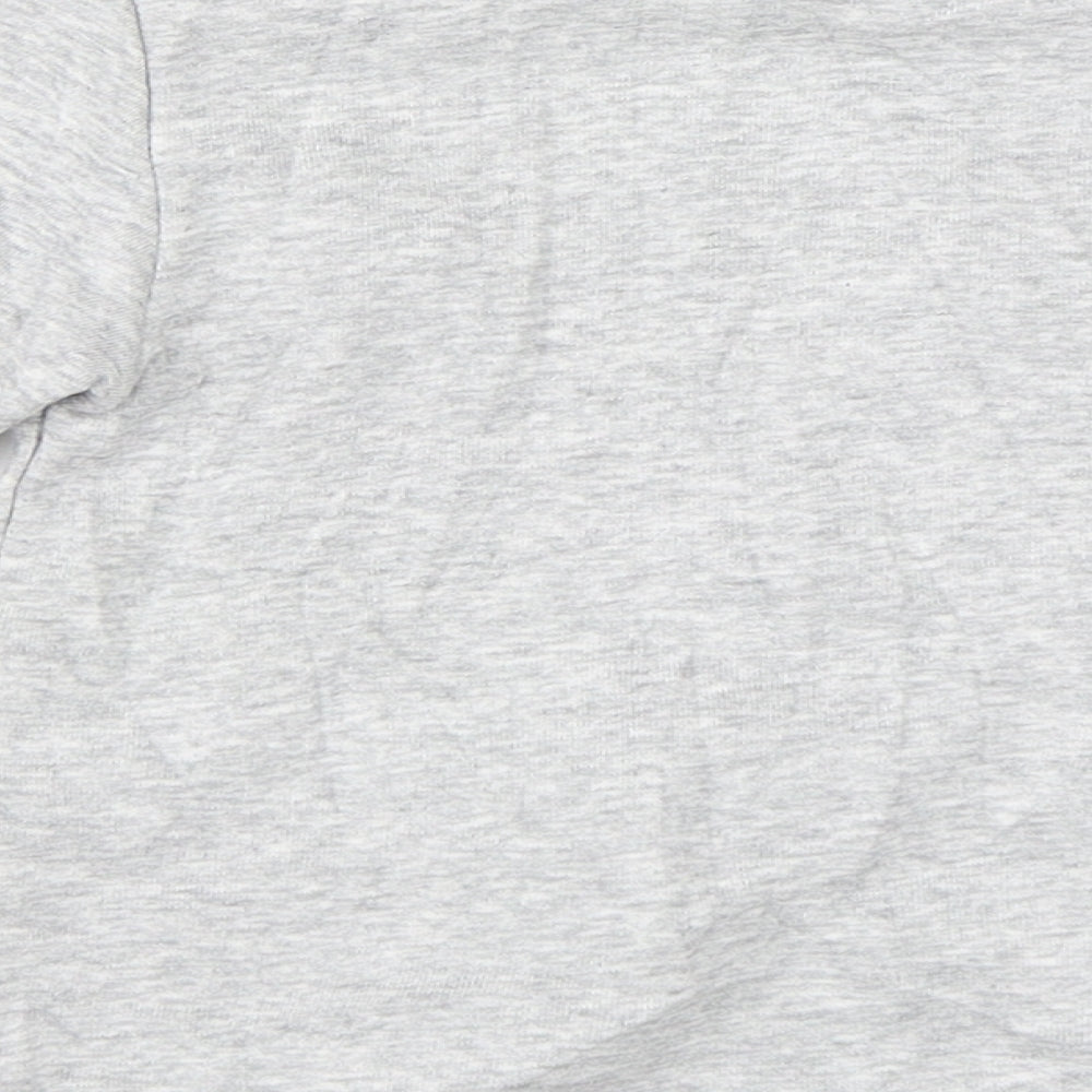 H&M Girls Grey   Pullover Sweatshirt Size 5-6 Years