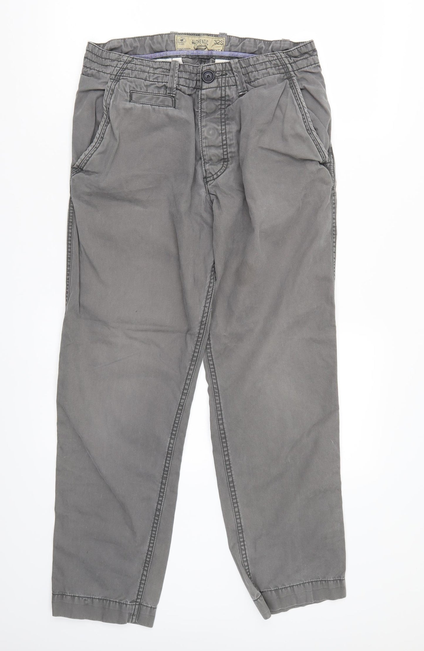 NEXT Mens Grey   Chino Trousers Size 36 L29 in