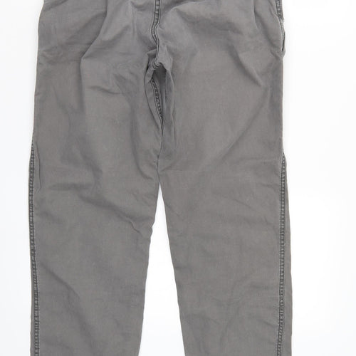 NEXT Mens Grey   Chino Trousers Size 36 L29 in