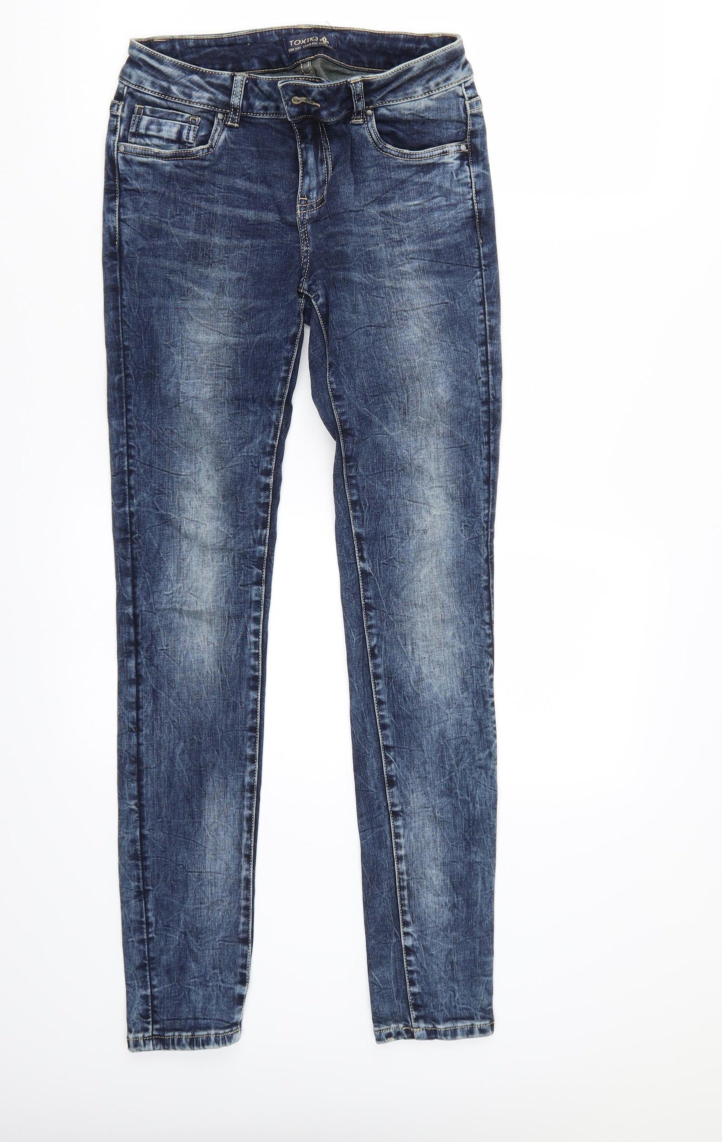 Toxik3 Womens Blue   Skinny Jeans Size 36 L30 in