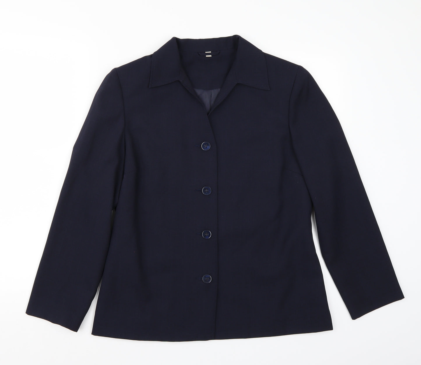 Preworn Womens Blue   Jacket Blazer Size 12