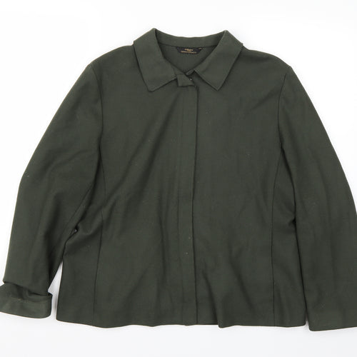 Marks and Spencer Womens Green   Jacket Blazer Size 16