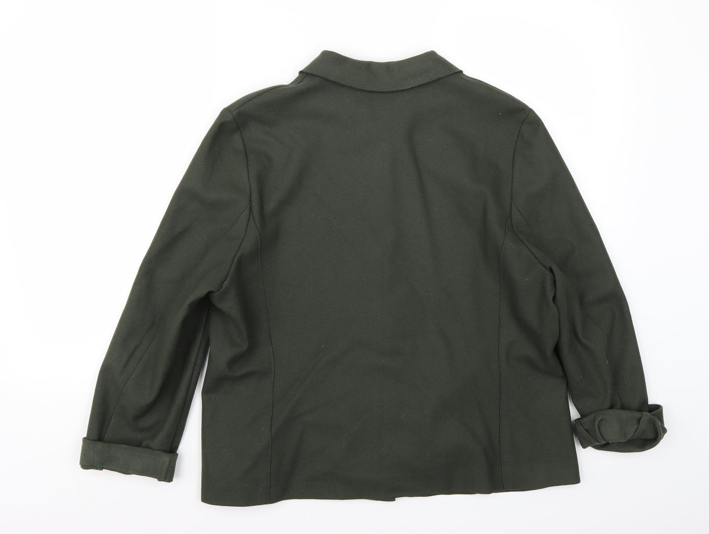 Marks and Spencer Womens Green   Jacket Blazer Size 16