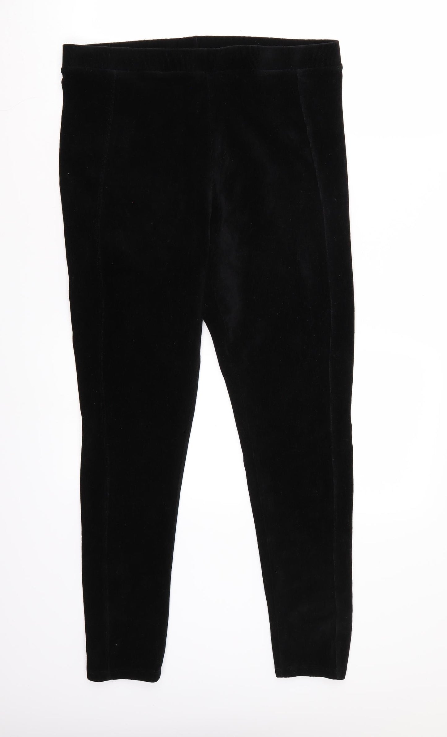 F&F Womens Black   Carrot Trousers Size 16 L27 in