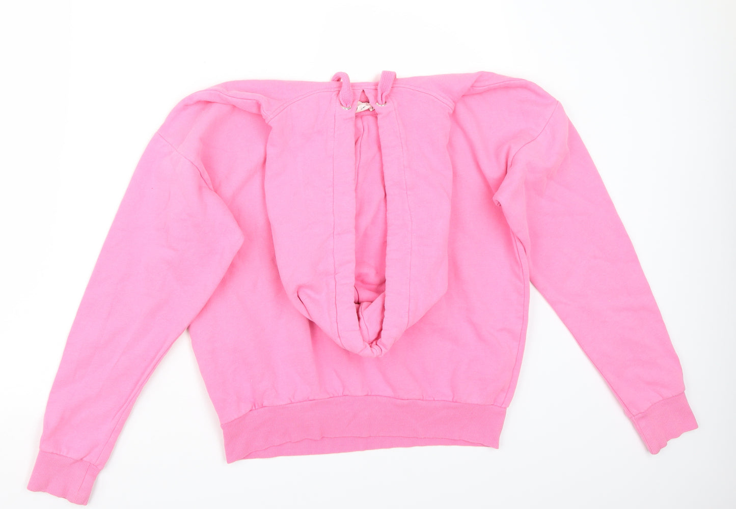 H&M Womens Pink   Pullover Hoodie Size XS