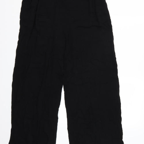 Misspap Womens Black   Trousers  Size 8 L31 in