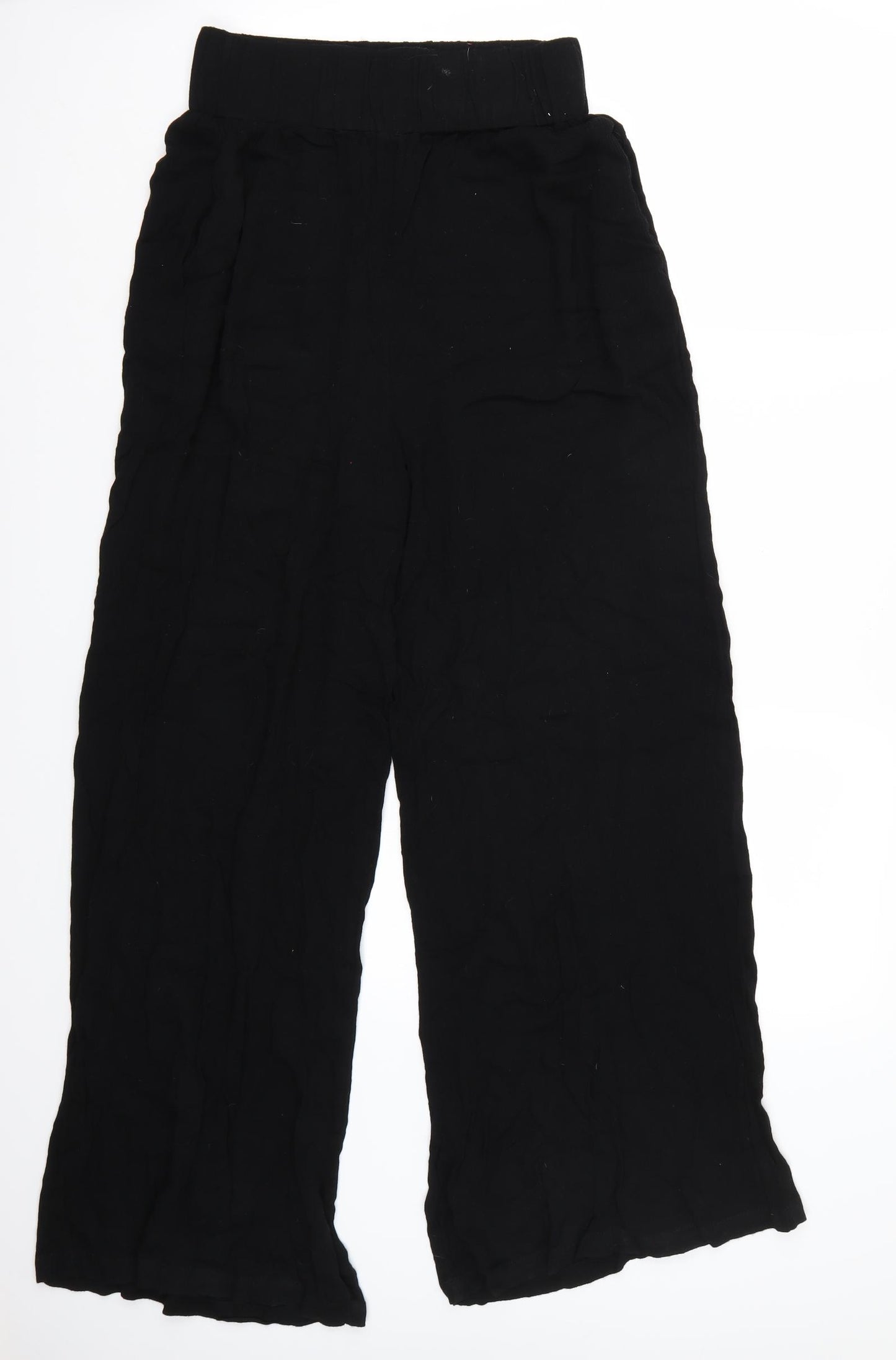Misspap Womens Black   Trousers  Size 8 L31 in