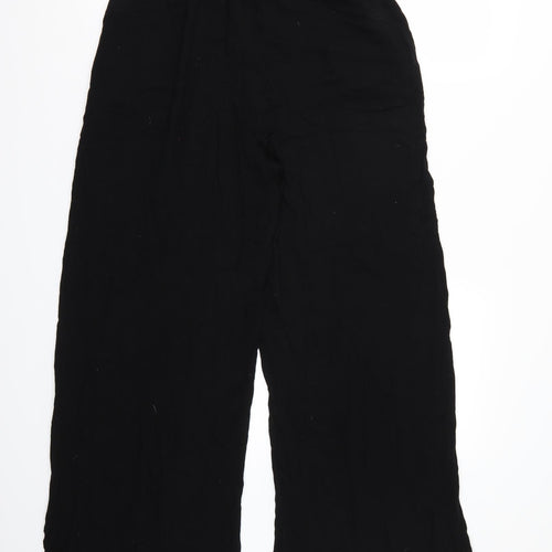 Misspap Womens Black   Trousers  Size 8 L31 in