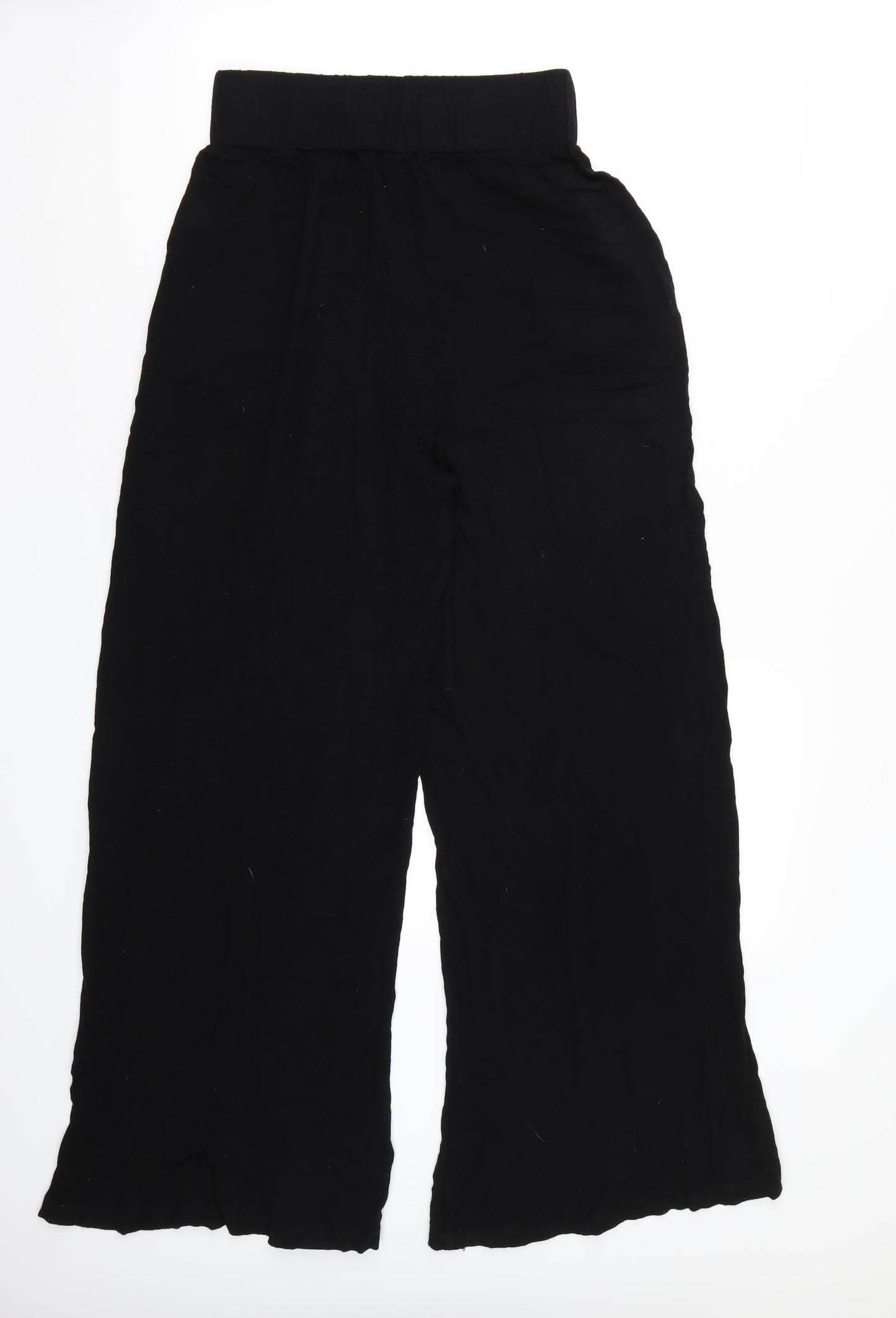 Misspap Womens Black   Trousers  Size 8 L31 in