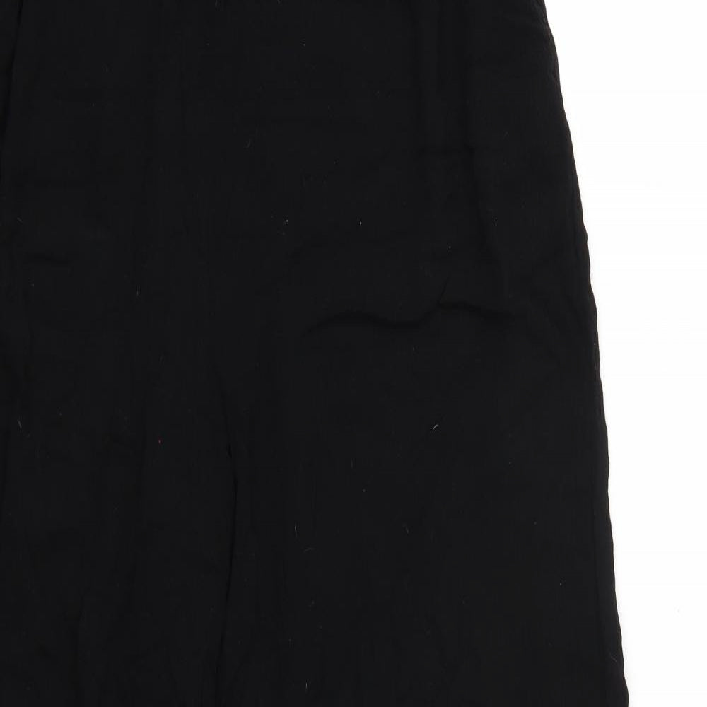 Misspap Womens Black   Trousers  Size 8 L31 in