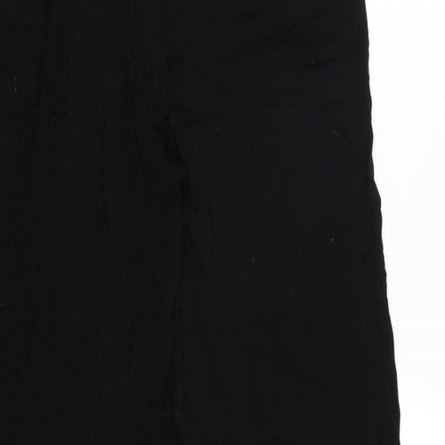 Misspap Womens Black   Trousers  Size 8 L31 in