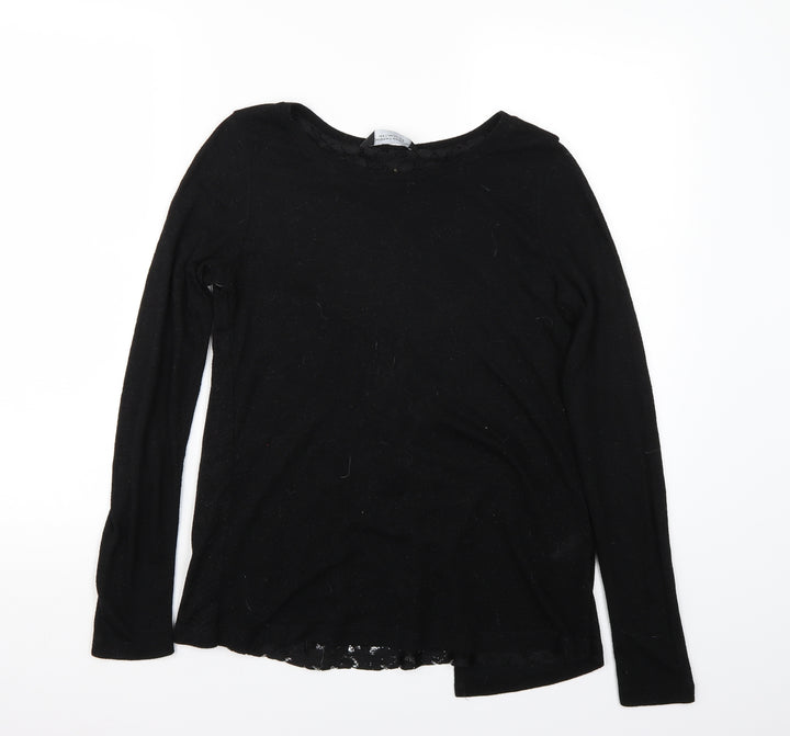 Dorothy Perkins Womens Black   Basic T-Shirt Size 10