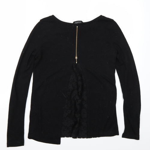Dorothy Perkins Womens Black   Basic T-Shirt Size 10