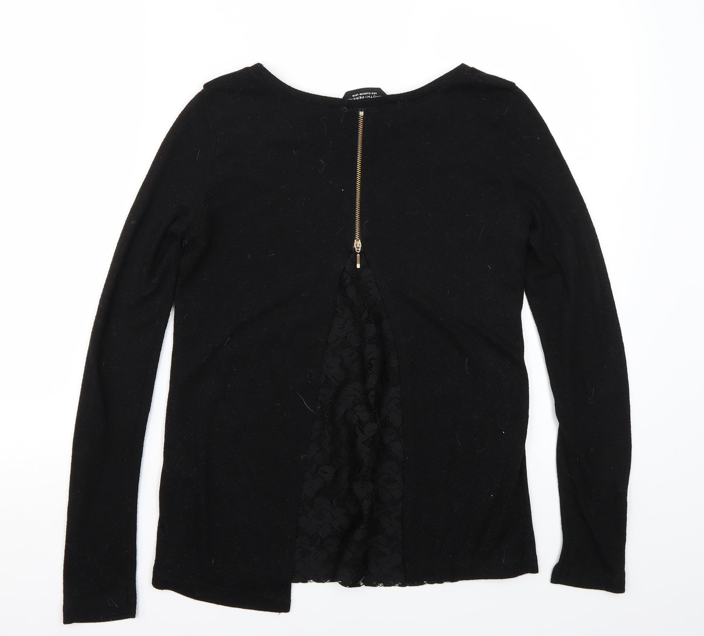 Dorothy Perkins Womens Black   Basic T-Shirt Size 10