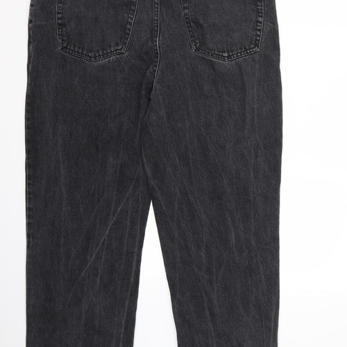 Preworn Womens Black   Straight Jeans Size 38 L32 in