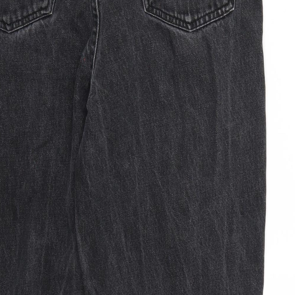 Preworn Womens Black   Straight Jeans Size 38 L32 in