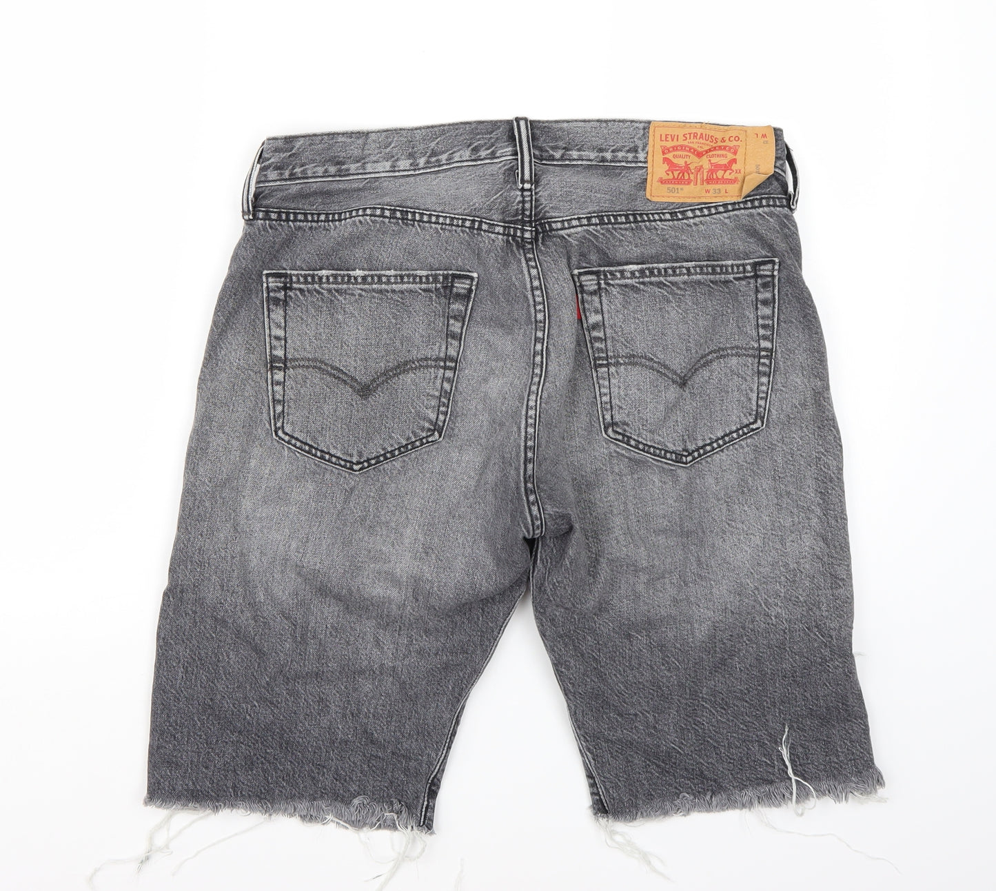Levis Womens Grey   Bermuda Shorts Size 33 in