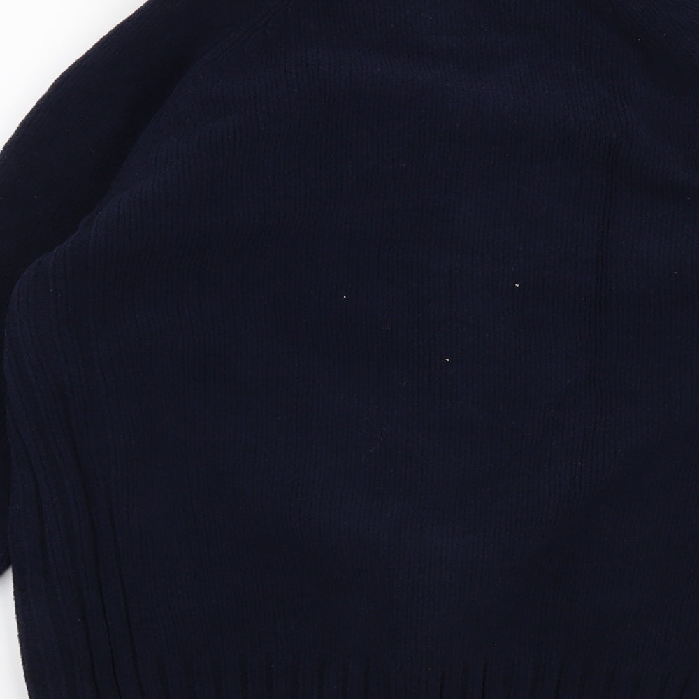 Preworn Mens Blue   Cardigan Jumper Size L
