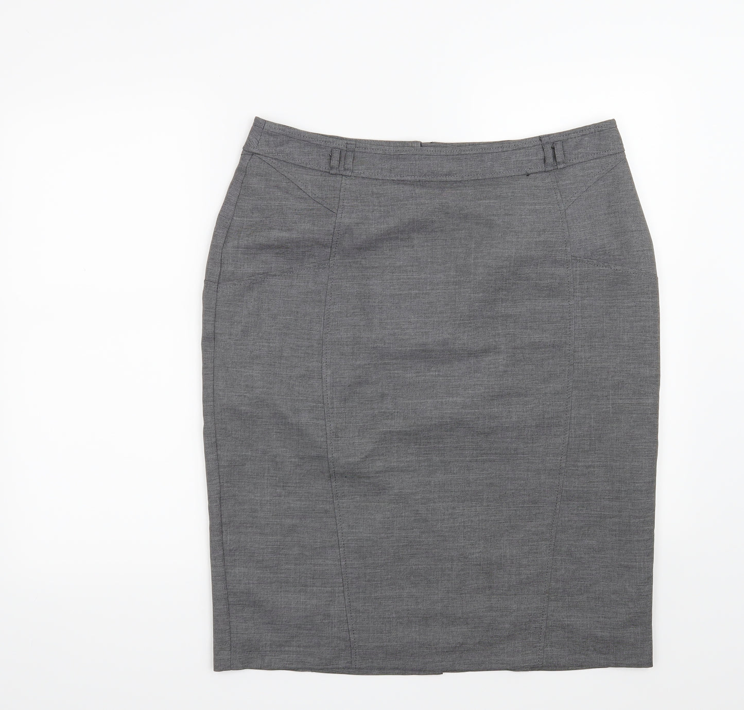 Atmosphere Womens Grey   Straight & Pencil Skirt Size 16