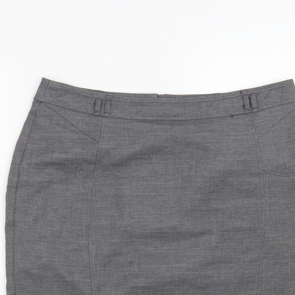 Atmosphere Womens Grey   Straight & Pencil Skirt Size 16