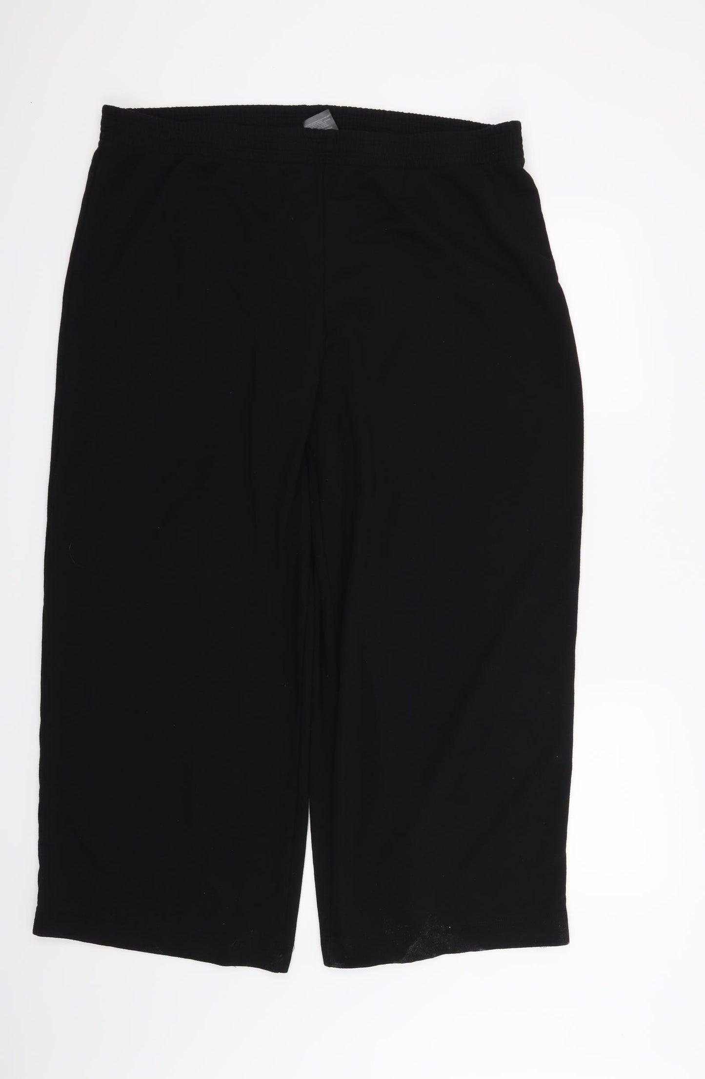 H&M Womens Black   Sweatpants Trousers Size 2XL L29 in