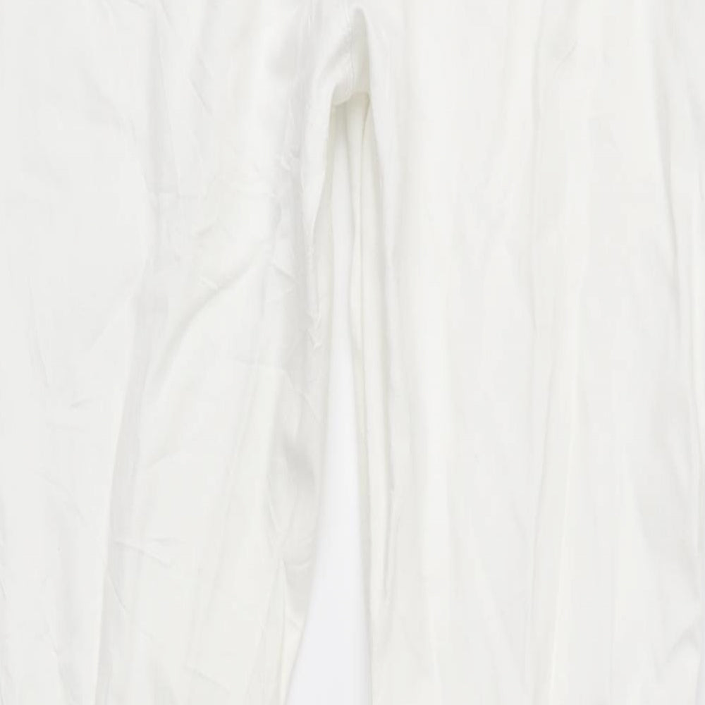 BHS Womens White  Denim Jegging Jeans Size 18 L30 in