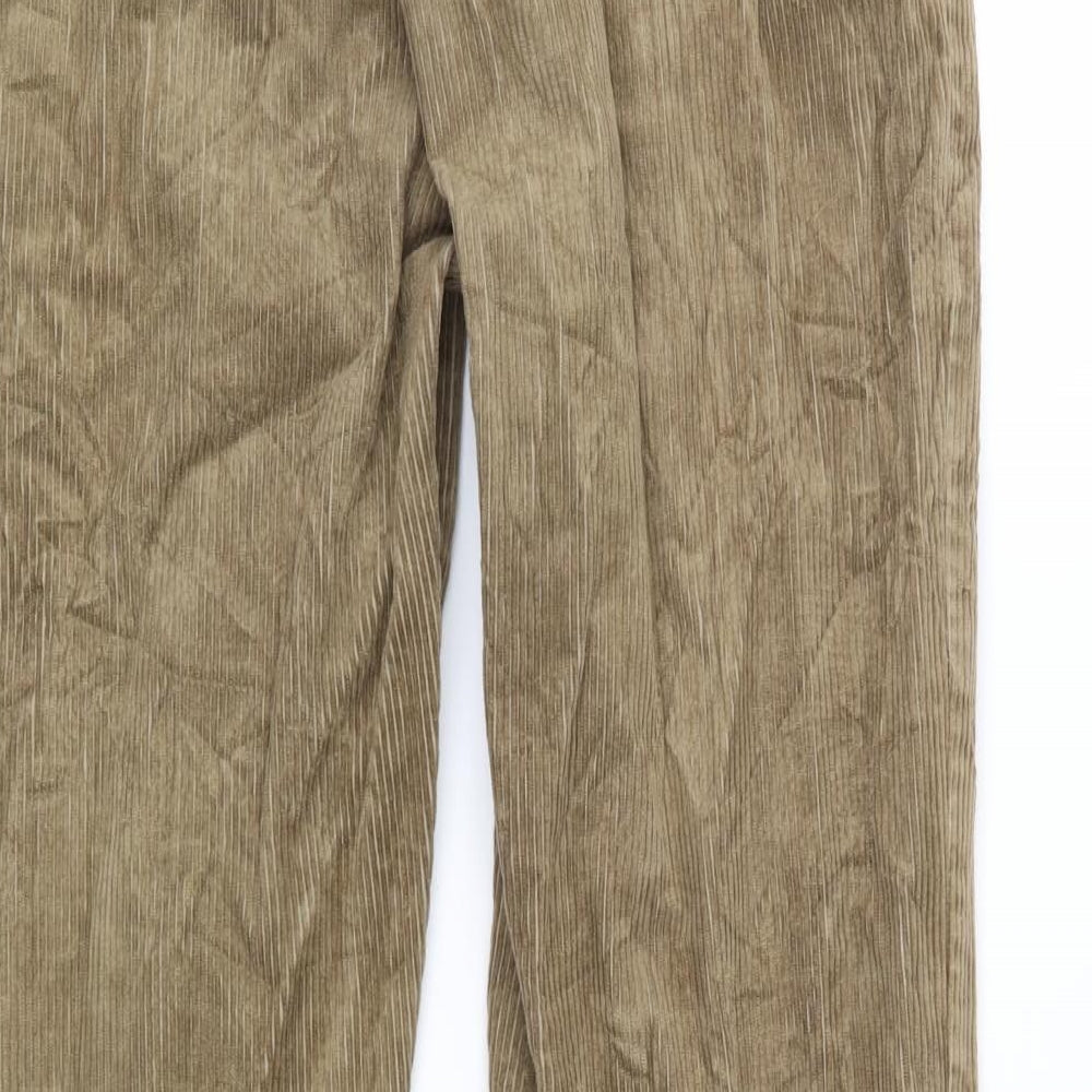 Carabou Mens Brown  Corduroy Snow Pants Trousers Size 36 in L32 in