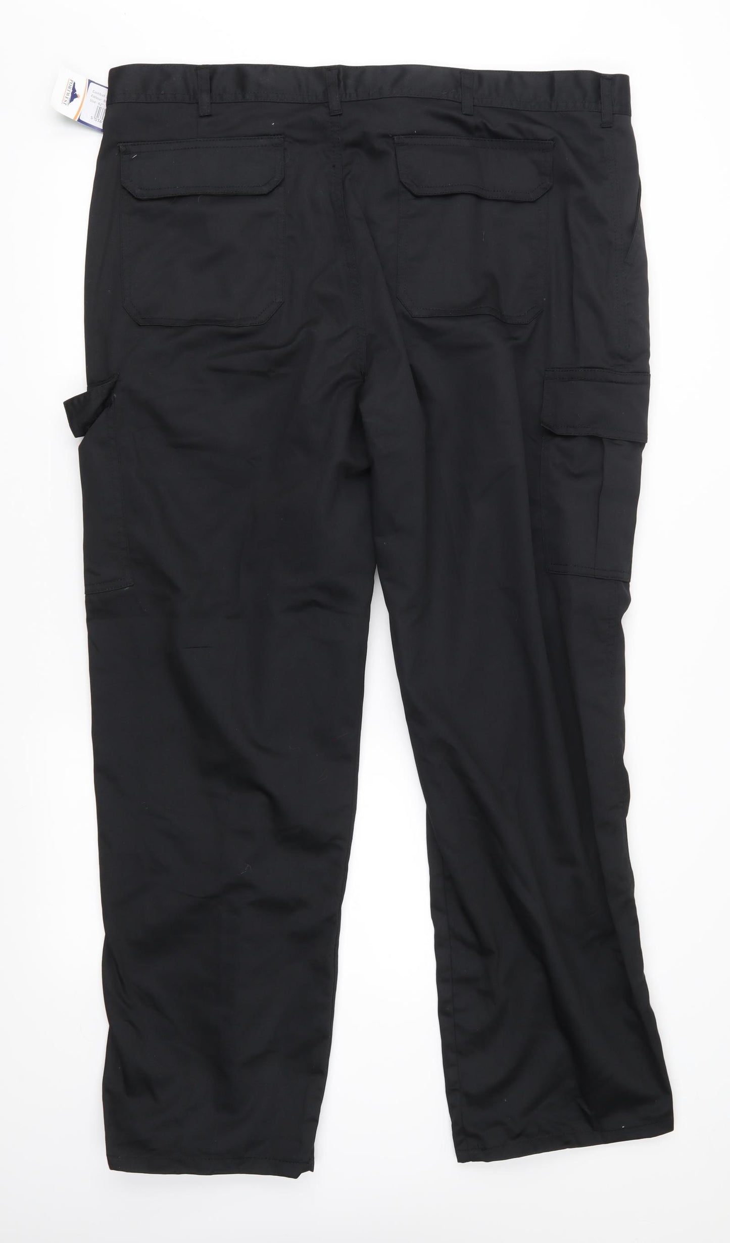 Portwest Mens Black   Cargo Trousers Size 42 in L31 in