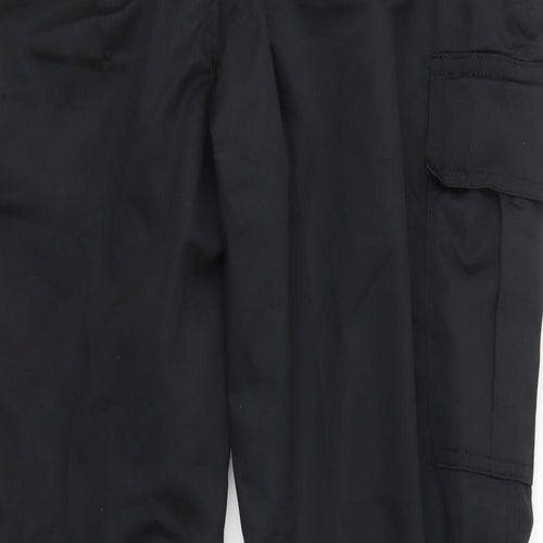 Portwest Mens Black   Cargo Trousers Size 42 in L31 in