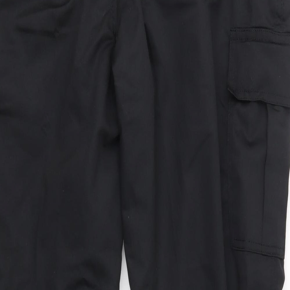 Portwest Mens Black   Cargo Trousers Size 42 in L31 in