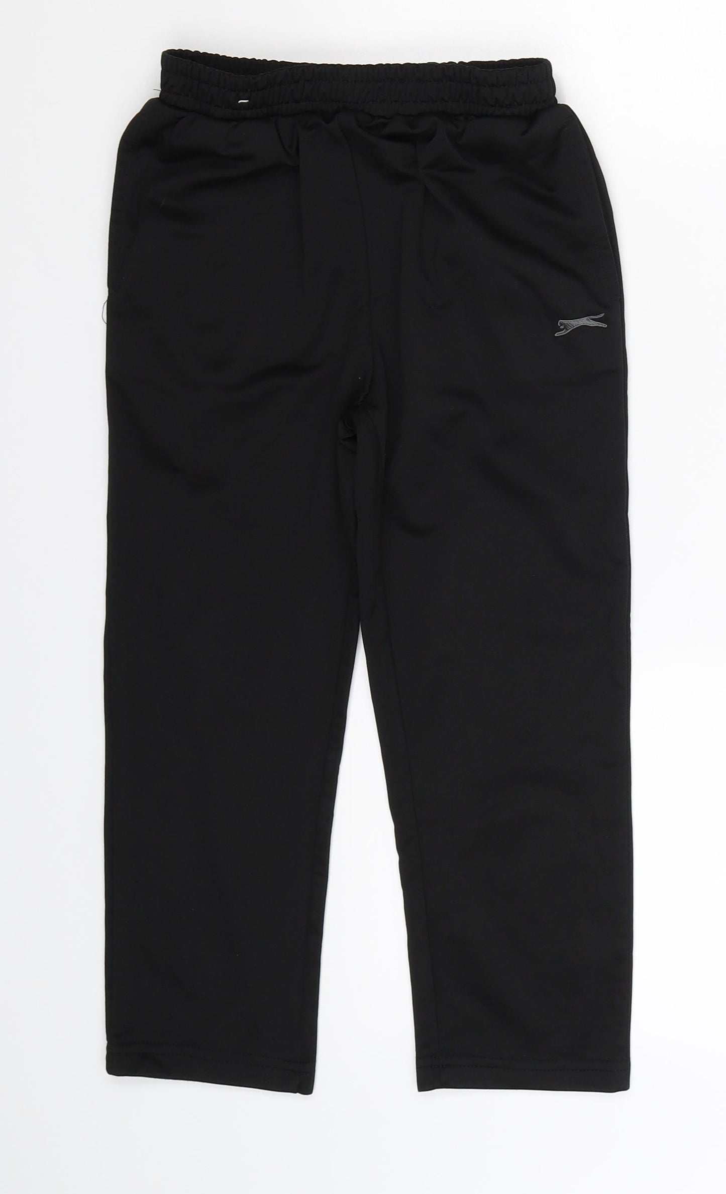 Slazenger Boys Black   Jogger Trousers Size 5-6 Years