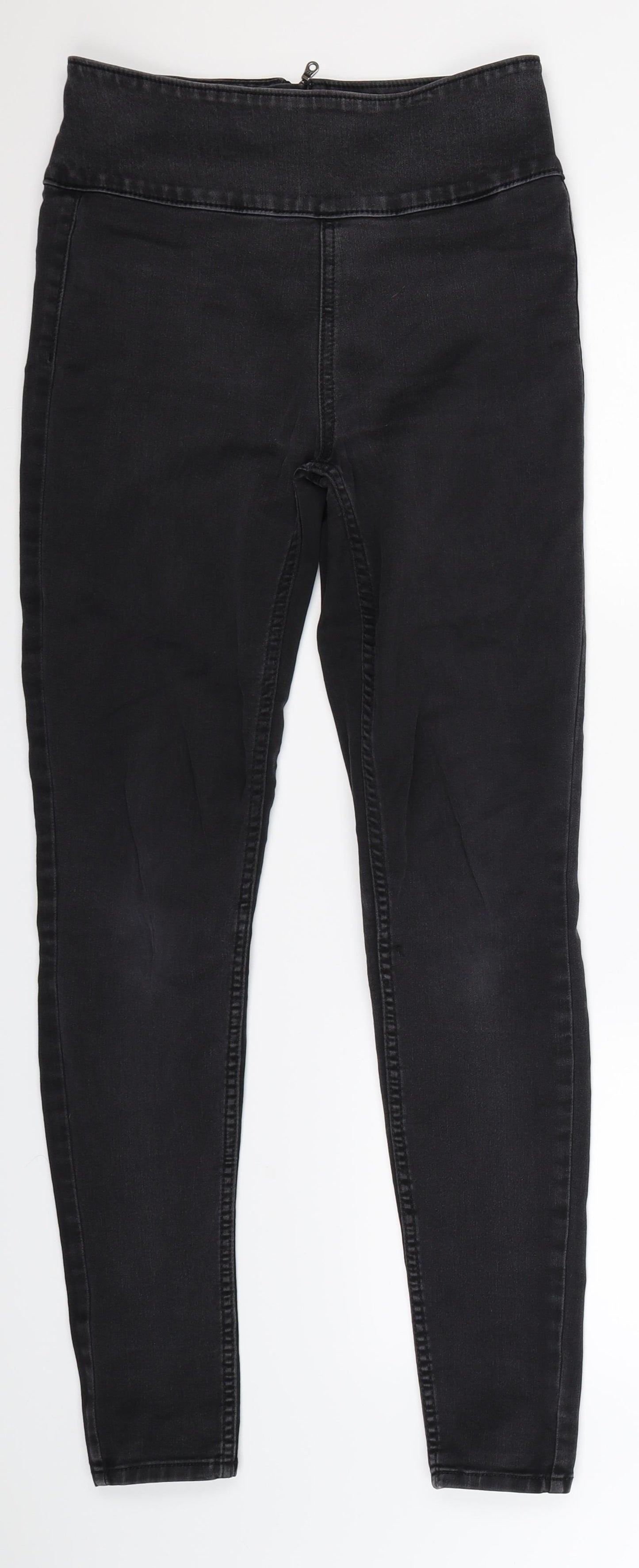 Pieces Womens Black  Denim Jegging Jeans Size M L29 in