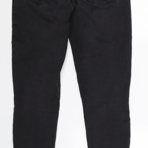 Pieces Womens Black  Denim Jegging Jeans Size M L29 in