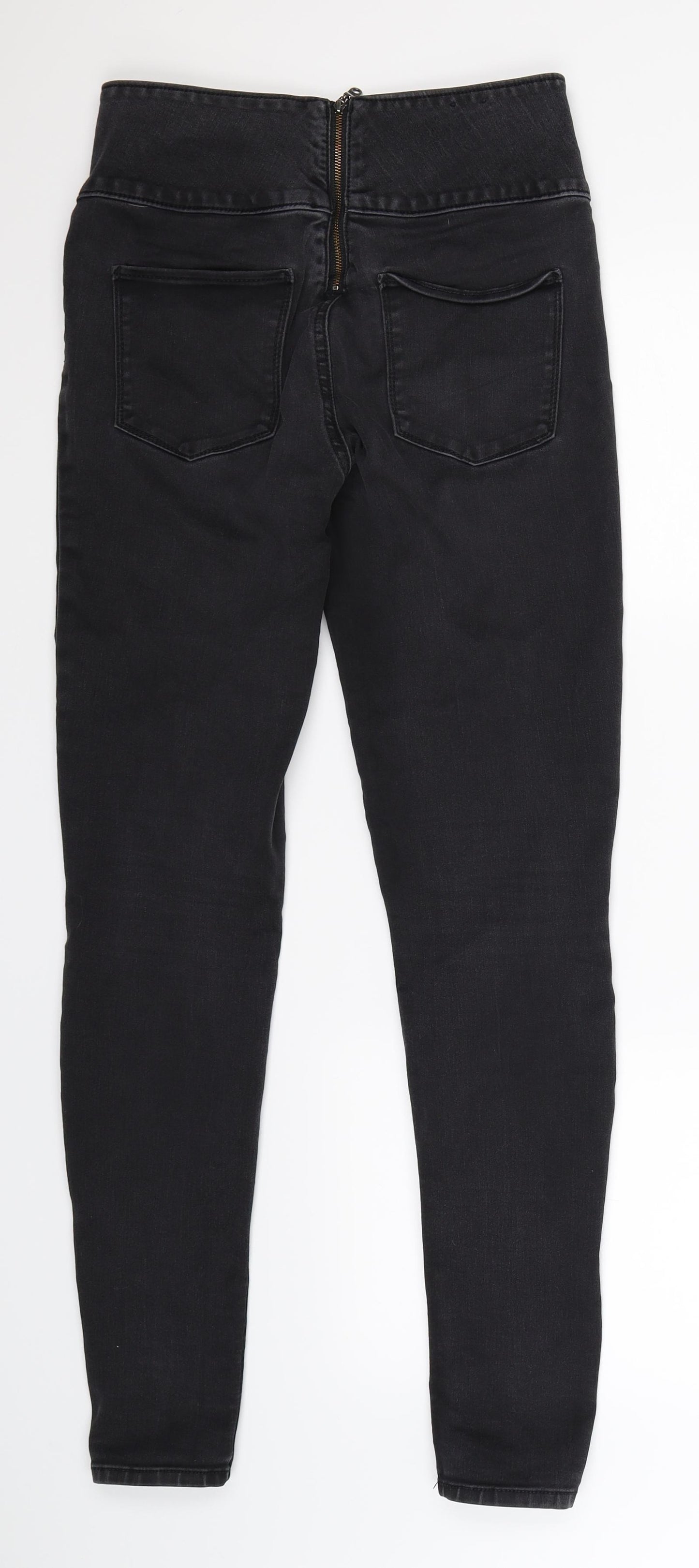 Pieces Womens Black  Denim Jegging Jeans Size M L29 in