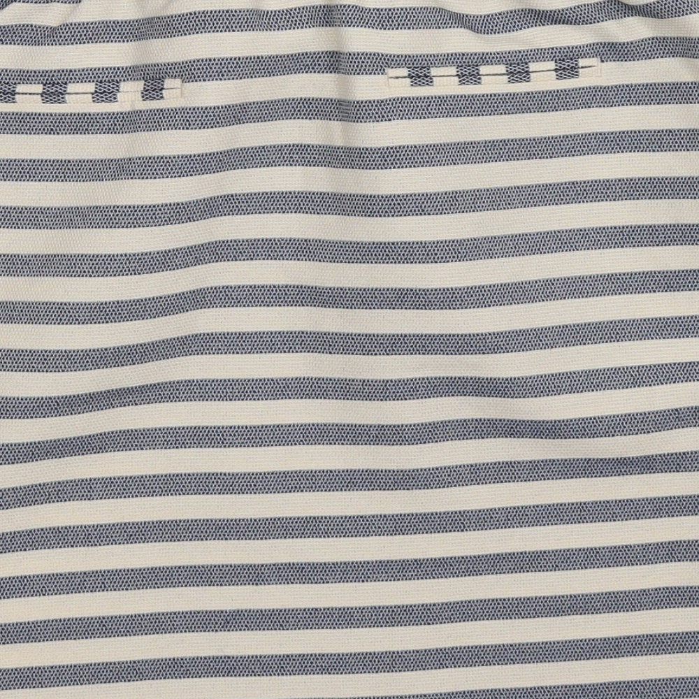 Oasis Womens Multicoloured Striped  Straight & Pencil Skirt Size 8