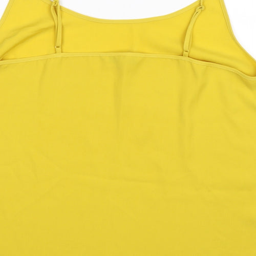 NEXT Womens Yellow   Basic Tank Size 14