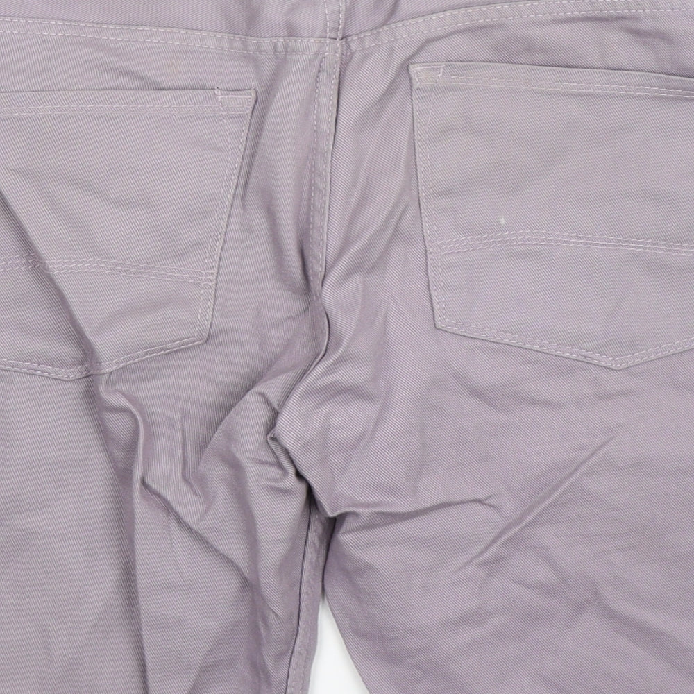 Denim Co Womens Grey  Denim Bermuda Shorts Size 34