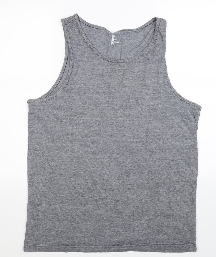 H&M Mens Grey Basic Tank Size L