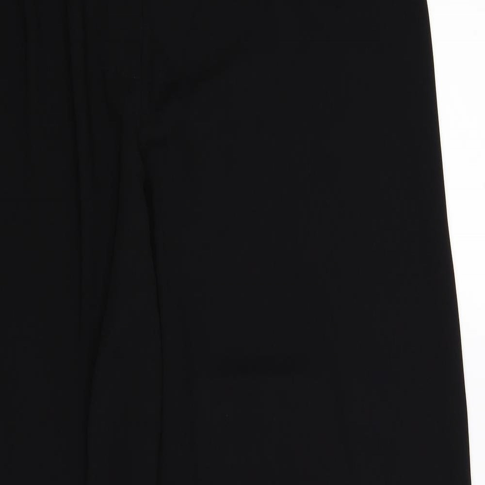 Marks and Spencer Womens Black   Trousers  Size 18 L33 in