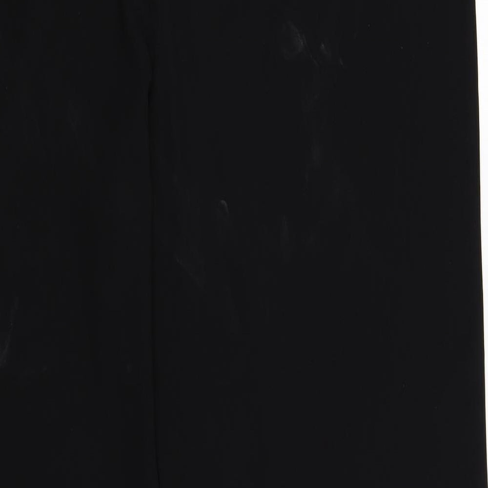 Marks and Spencer Womens Black   Trousers  Size 18 L33 in