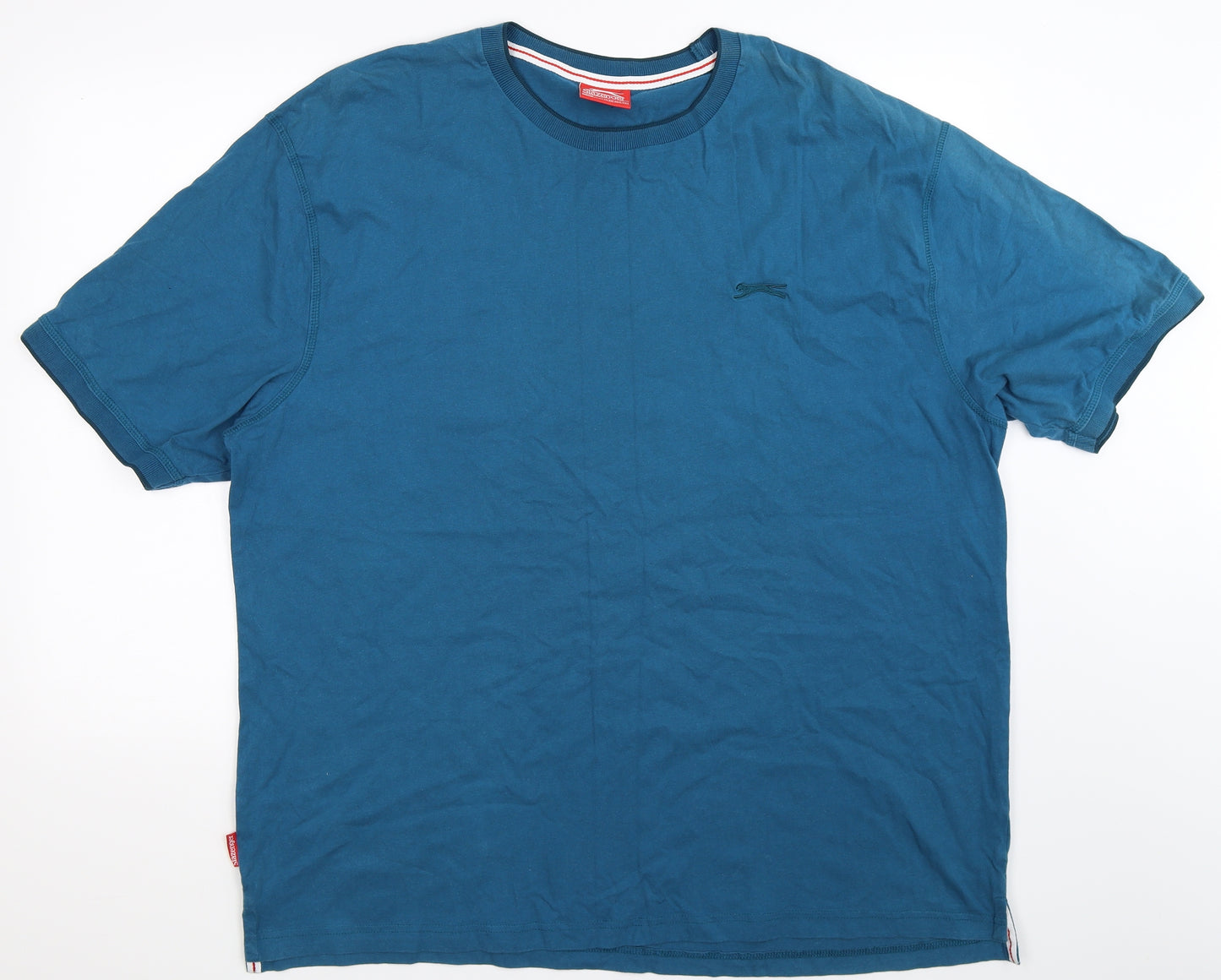 Slazenger Mens Blue    T-Shirt Size 4XL