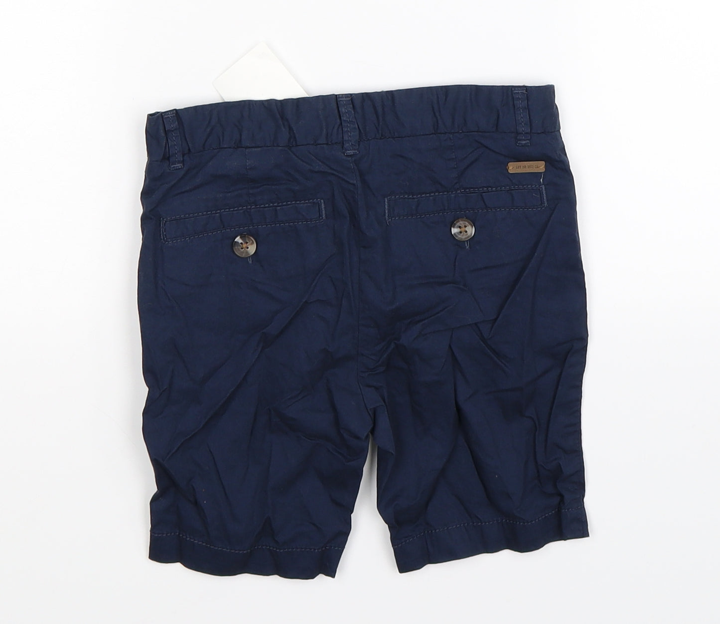 H&M Boys Blue   Chino Shorts Size 3-4 Years