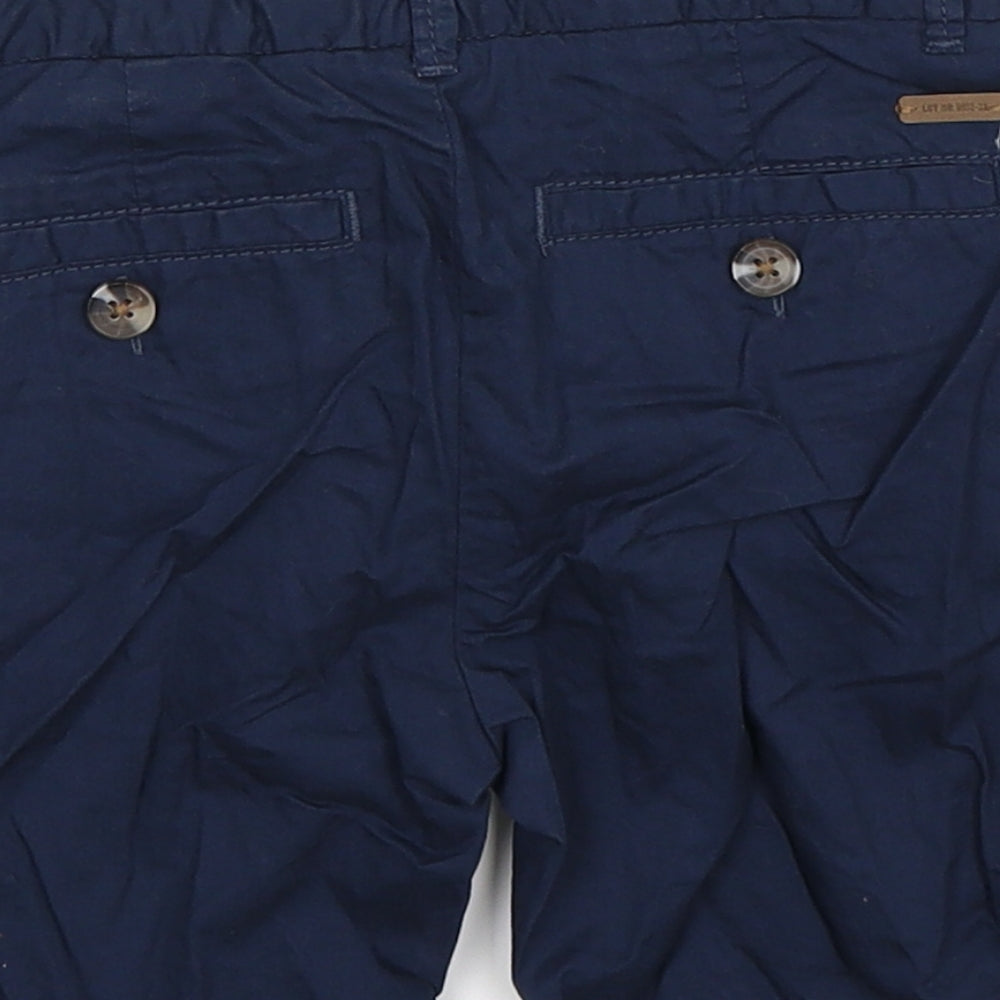 H&M Boys Blue   Chino Shorts Size 3-4 Years