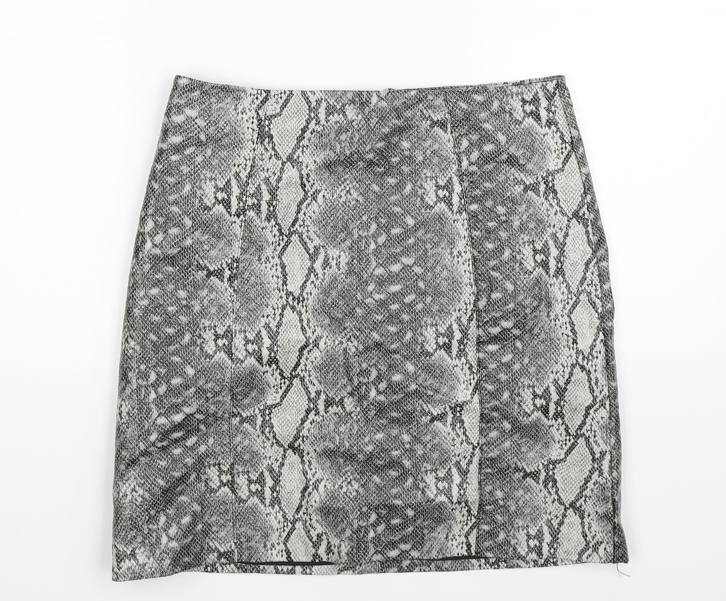 New Look Womens Multicoloured Animal Print  A-Line Skirt Size 8