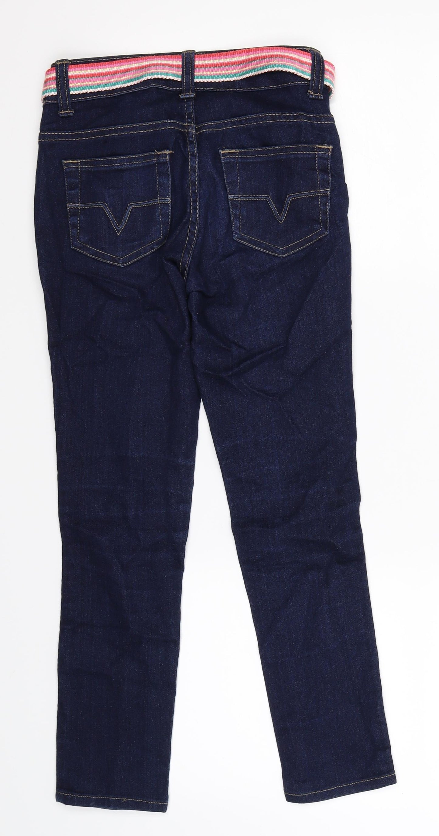 Domino Girl Girls Blue  Denim Skinny Jeans Size 9-10 Years
