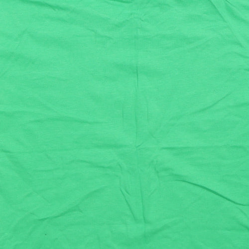 Slazenger Boys Green   Basic T-Shirt Size 5-6 Years