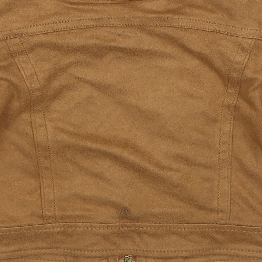 Preworn Girls Brown   Jacket  Size 2-3 Years