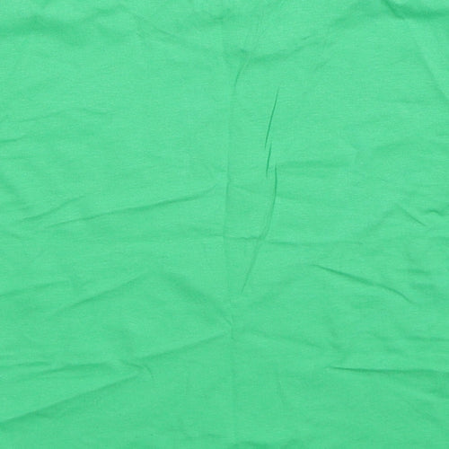 Slazenger Boys Green   Basic T-Shirt Size 5-6 Years