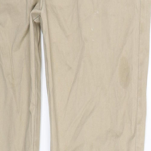 Denim Co Mens Beige   Chino Trousers Size 34 L34 in