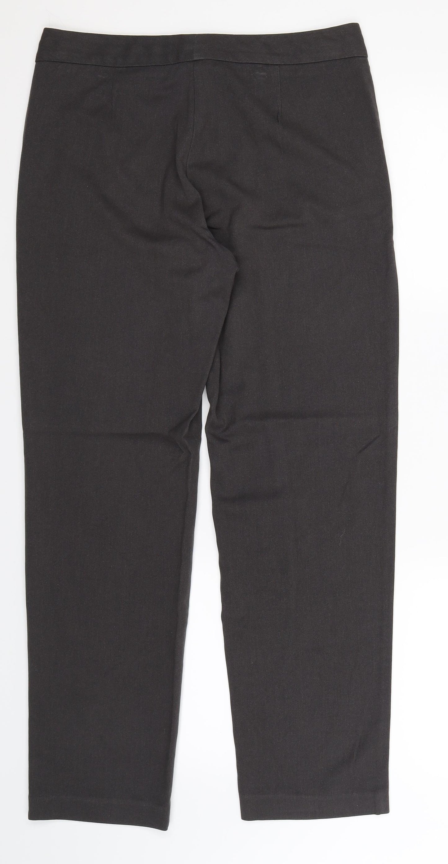 Marks and Spencer Womens Grey   Dress Pants Trousers Size 10 L29 in